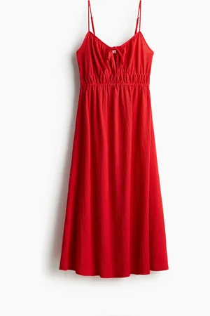 H&M Vestido en punto corrugado