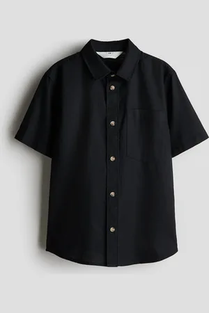 H&M Camisa en mezcla de lino
