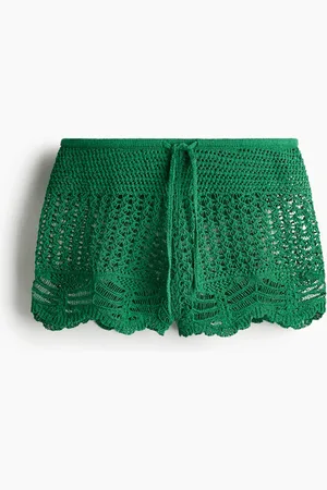H&M Shorts playeros con apariencia de crochet