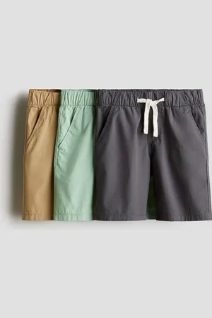 H&M 3-pack de shorts