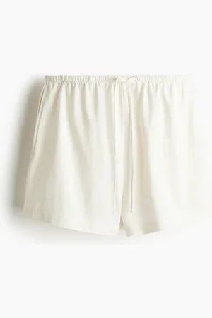 H&M Shorts de algodón con cordón de ajuste
