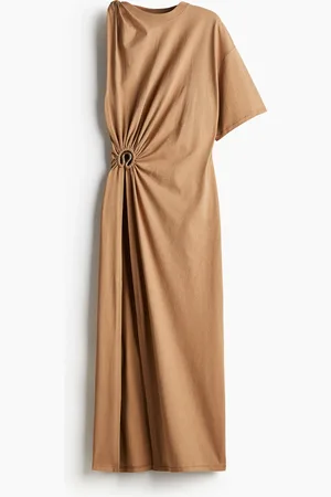 H&M Vestido playera asimétrico