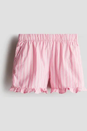 H&M Shorts de algodón con olanes