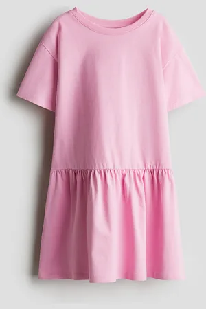 H&M Vestido en punto de algodón