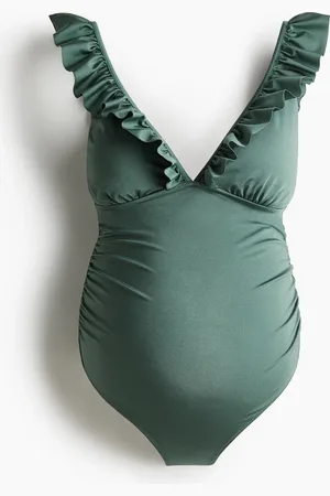 H&M MAMA Traje de baño con olanes