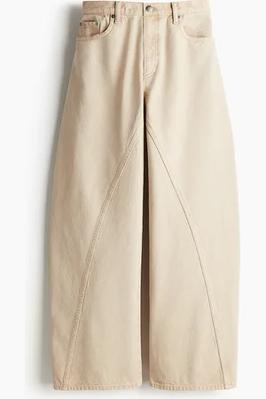 H&M Pantalón Baggy de lona