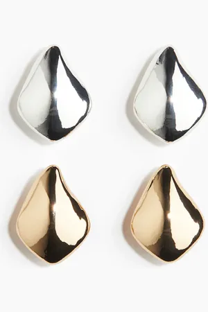 H&M 2 Pares de aretes de domo