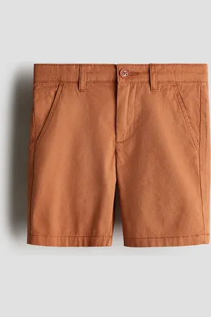 H&M Shorts caquis de algodón
