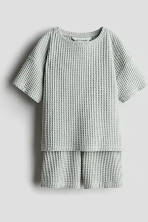 H&M Conjunto de 2 piezas en punto gofrado