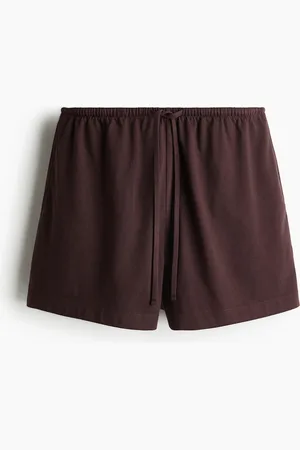 H&M Shorts de algodón con cordón de ajuste