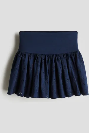 H&M Falda en bordado inglés
