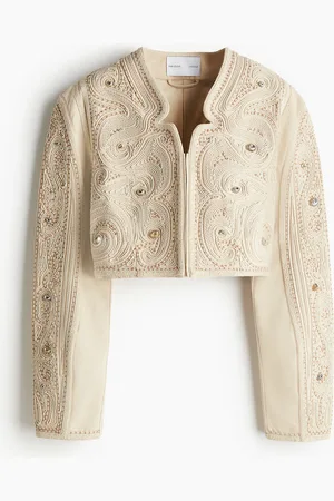 H&M Blazer de lona con diseño