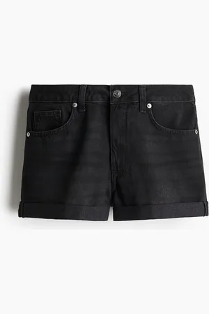 H&M Shorts High Denim