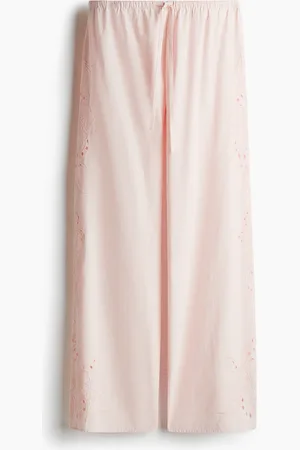H&M Pantalón de pijama con diseño bordado