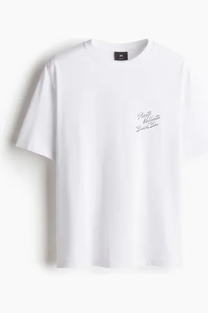 H&M Playera Loose Fit con diseño