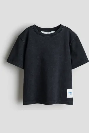 H&M Playera de algodón Loose-fit