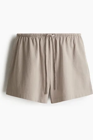 H&M Shorts de algodón con cordón de ajuste