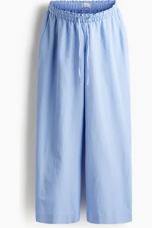 H&M MAMA Pantalón Before & After en mezcla de lino
