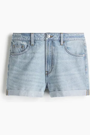 H&M Shorts High Denim