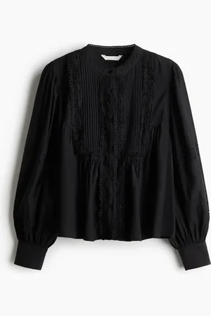 H&M Blusa con pinzas