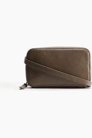 H&M Bolso crossbody de piel