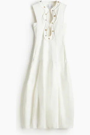 H&M Vestido línea A con remaches
