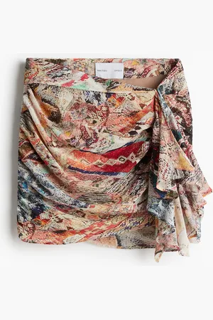 H&M Minifalda drapeada