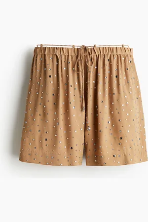 H&M Shorts con pedrería