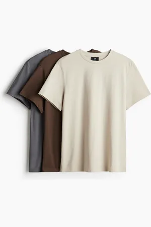 H&M 3-pack de playeras Regular Fit