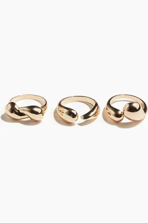 H&M 3-pack de anillos