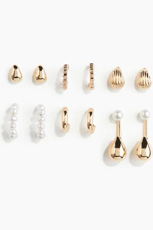 H&M 6 pares de aretes
