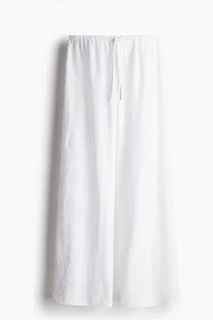 H&M Pantalón de pijama con diseño bordado