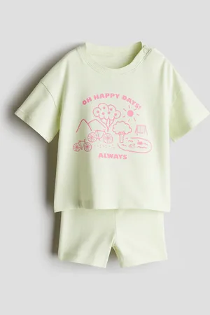 H&M Conjunto de 2 piezas en punto de algodón