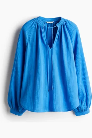 H&M Blusa de muselina