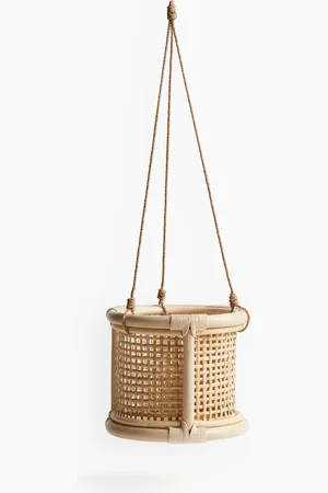 H&M Maceta colgante en ratán
