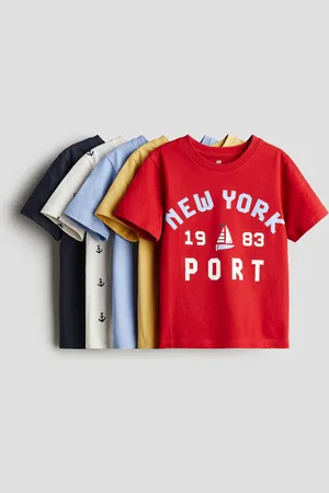 H&M 5-pack playeras de punto