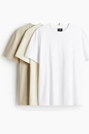 H&M 3-pack de playeras Regular Fit
