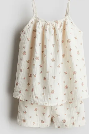 H&M Conjunto de 2 piezas en muselina de algodón