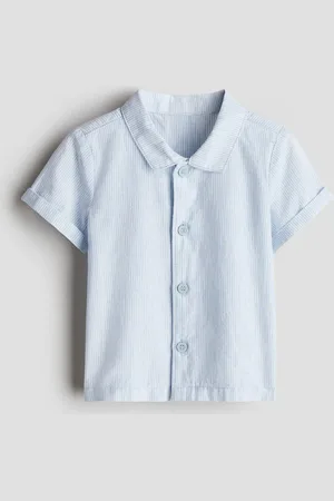 H&M Camisa de manga corta en algodón