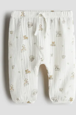 H&M Pantalón en muselina de algodón