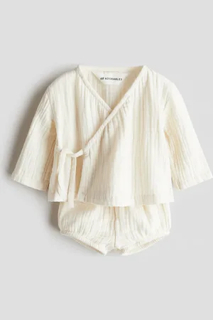 H&M Conjunto de 2 piezas en muselina de algodón