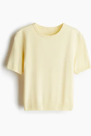 H&M Playera en tejido fino