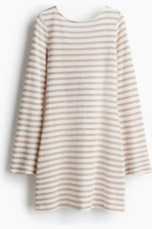 H&M Vestido playero con lazos en la espalda