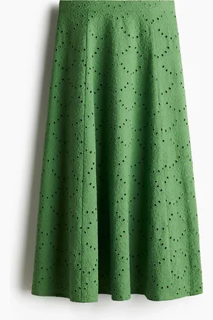 H&M Broderie anglaise skirt
