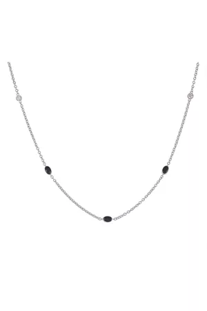 Lo Spazio Jewelry Lo Spazio Sapphire and Diamond Necklace