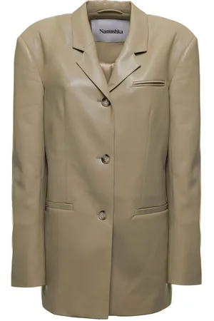 Nanushka Marsey Vegan Leather Blazer