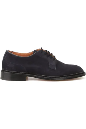 TRICKERS Robert Plain Derby Castorino Suede