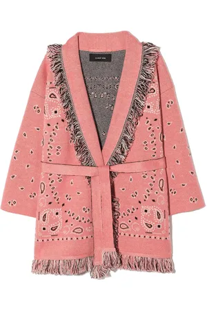 Alanui Kids Bandana Jacquard Icon Cardigan