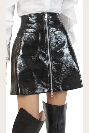 Sara Battaglia Zipped Skirt
