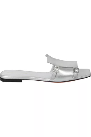 santoni Double Buckle Sandals